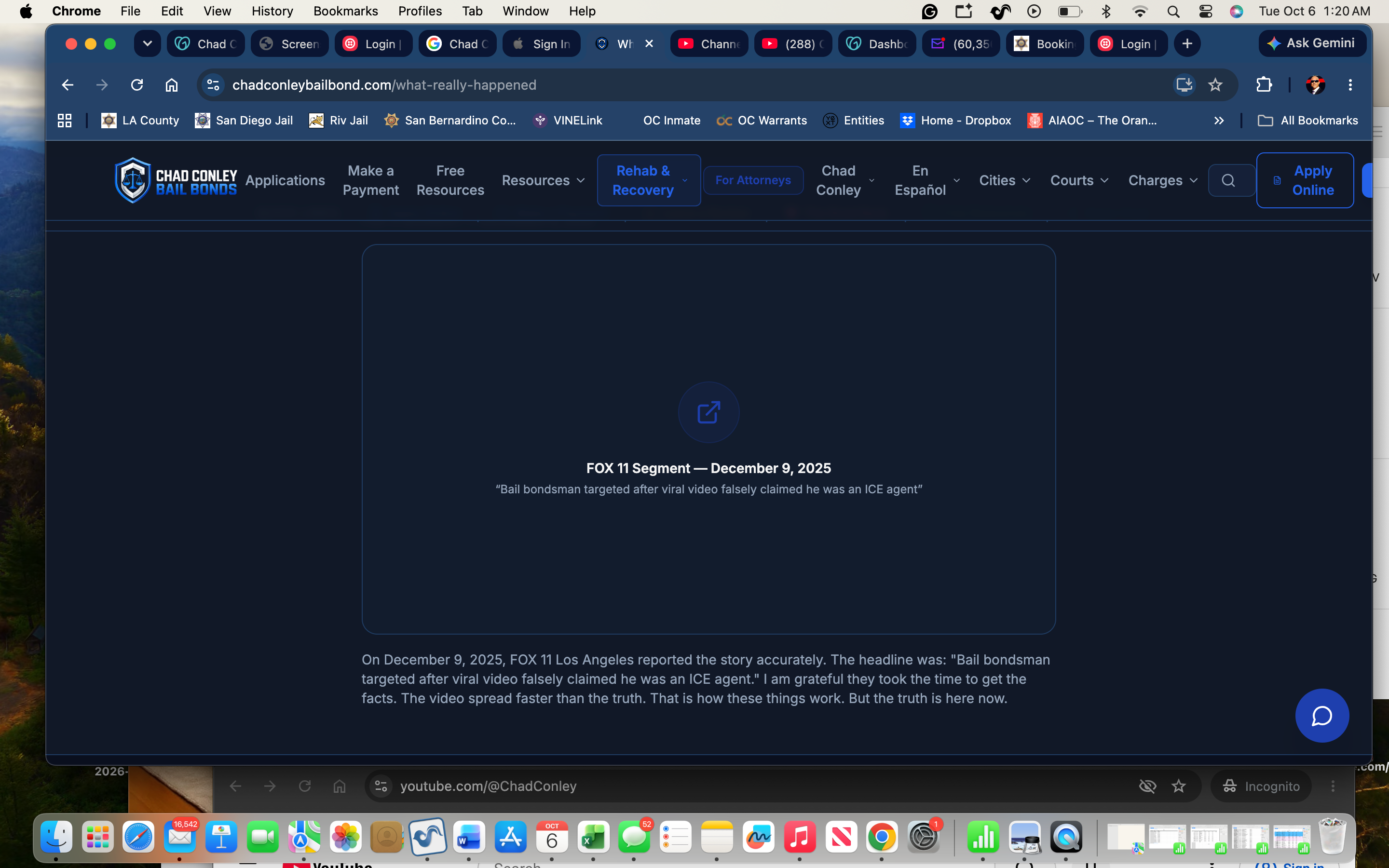 Crain complaint page showing industry conduct